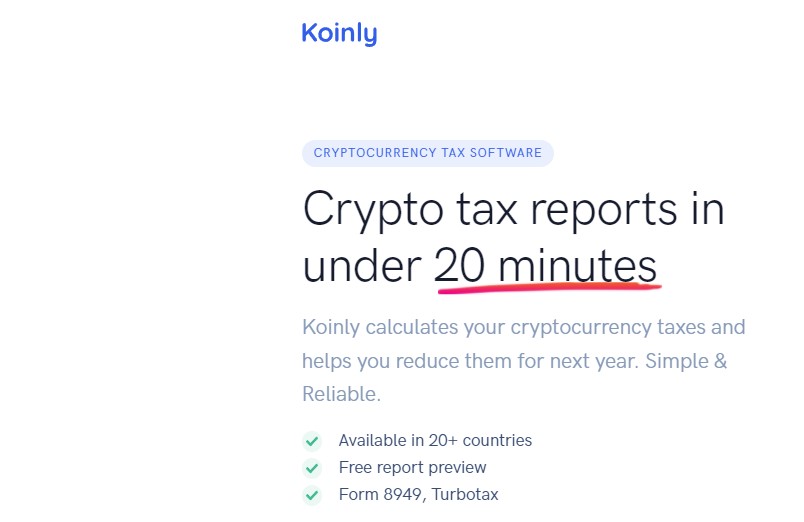 Best Crypto Tax Software