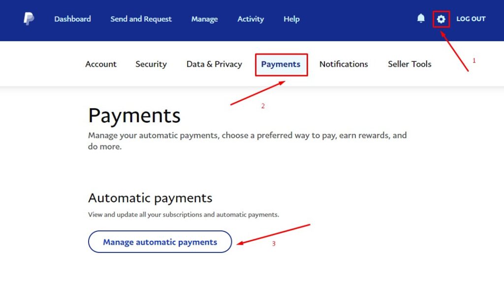 Inactive Payment Paypal Removal